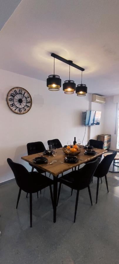 Bitacora Lux ,Comfortable Apartment 450 Meters From The Beach, Swimming Pool, 2 Air-Con ,Wi-Fi Playa de Gandia Eksteriør billede