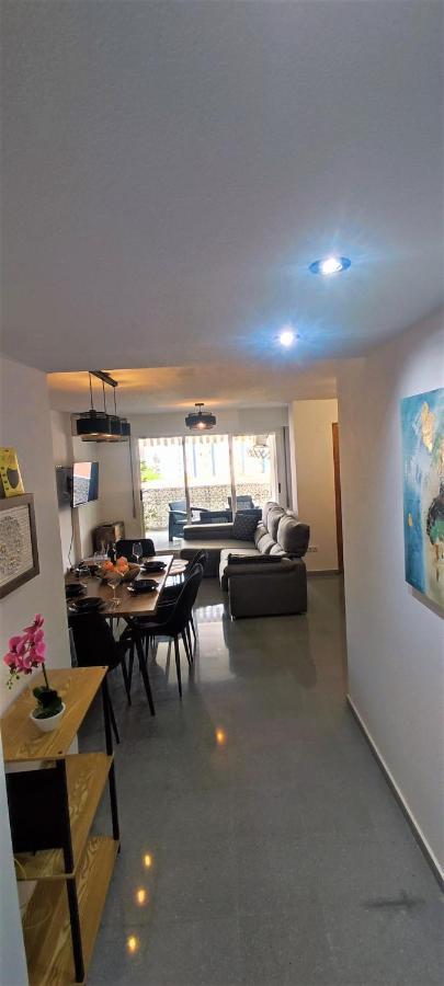 Bitacora Lux ,Comfortable Apartment 450 Meters From The Beach, Swimming Pool, 2 Air-Con ,Wi-Fi Playa de Gandia Eksteriør billede