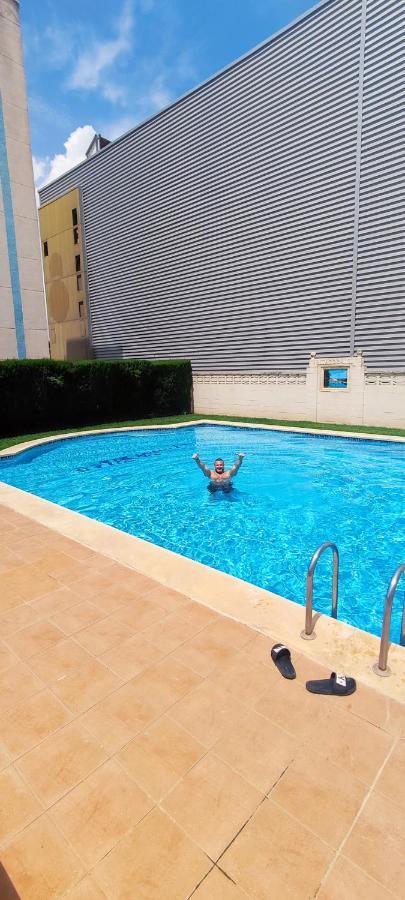Bitacora Lux ,Comfortable Apartment 450 Meters From The Beach, Swimming Pool, 2 Air-Con ,Wi-Fi Playa de Gandia Eksteriør billede