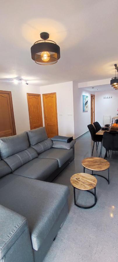 Bitacora Lux ,Comfortable Apartment 450 Meters From The Beach, Swimming Pool, 2 Air-Con ,Wi-Fi Playa de Gandia Eksteriør billede