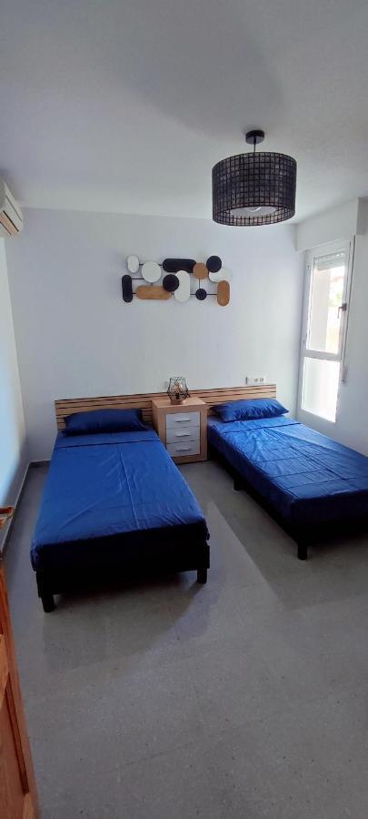 Bitacora Lux ,Comfortable Apartment 450 Meters From The Beach, Swimming Pool, 2 Air-Con ,Wi-Fi Playa de Gandia Eksteriør billede